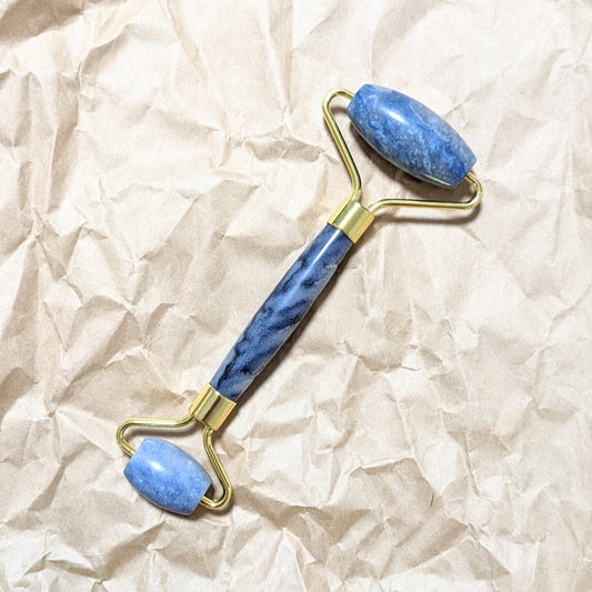 Facial Roller: Blue Point Stone
